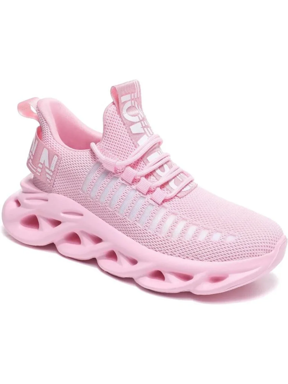 🆕Men's Light Pink Slip on Breathable Walking Shoes Ultra Lightweight Casual